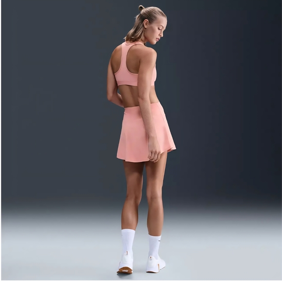 Nike One Dri-Fit Skort In Rust Pink,  NWT - Picture 2 of 7